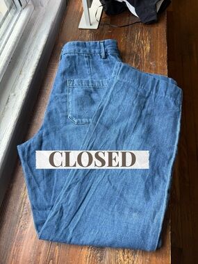 Closed Women's High-Rise Blue Denim Jeans